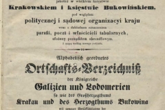 3. Skorowidz wszystkich miejscowości położonych w Królestwie Galicyi i Lodomeryi (1)